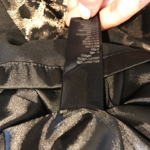 🔥🔥🔥Tahari animal print dress in black and gold - Picture 7 of 7